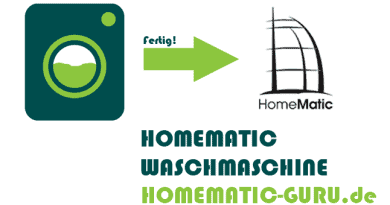 Homematic Waschmaschine