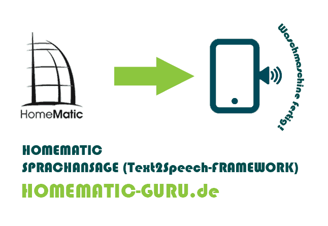 Homematic Sprachansage