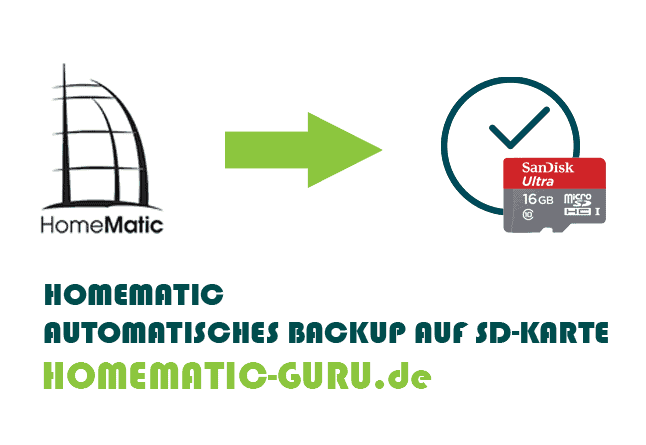 Homematic automatisches Backup