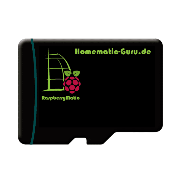 Homematic RaspberryMatic Betriebssystem microsd