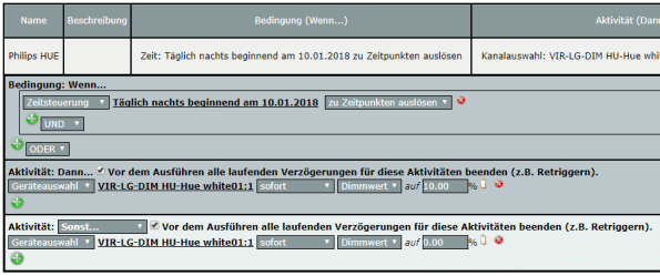 Homematic Philips HUE Koppeln 6