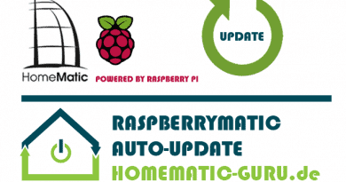 Homematic RaspberryMatic Auto-Update
