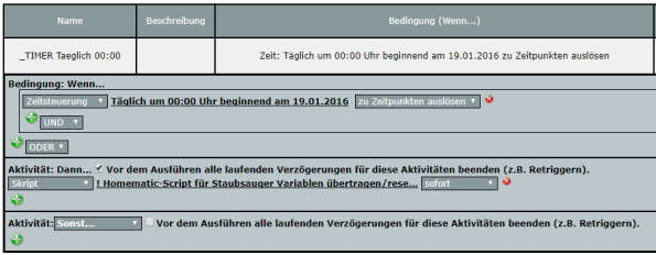 Homematic Xiaomi Vacuum Staubsauger steuern 17a