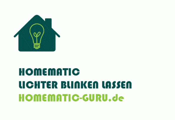 Tutorial Homematic Blinklicht