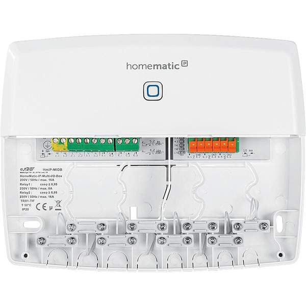 Homematic IP Multi I/O Box zur Heizung und Klimasteuerung HMIP-MIOB elektrische Anschlüsse