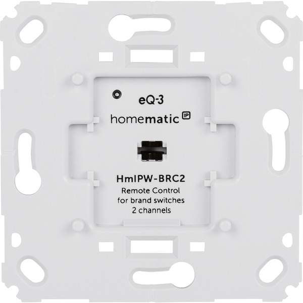 Homematic IP Wired Smart Home Wandtaster für Markenschalter HmIPW-BRC2, 2-fach Produktfoto