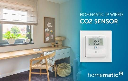 Homematic IP Wired CO2-Sensor HmIPW-SCTHD